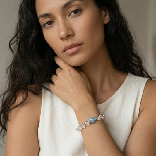 Clear Mind Quartz Bracelet