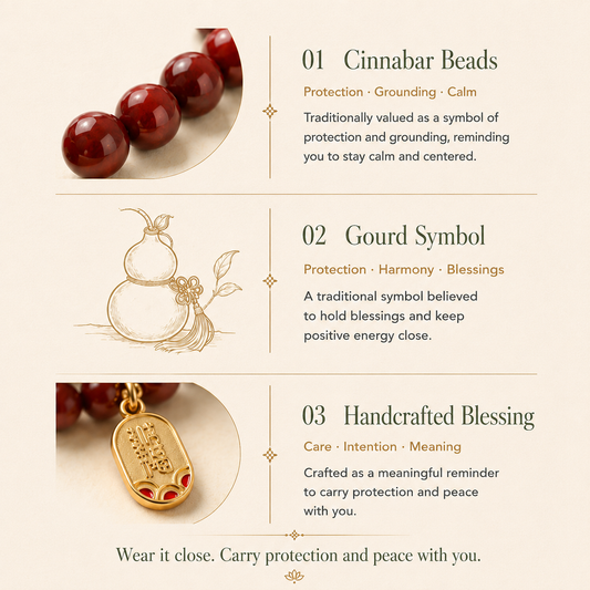 Safe Energy Gourd Bracelet