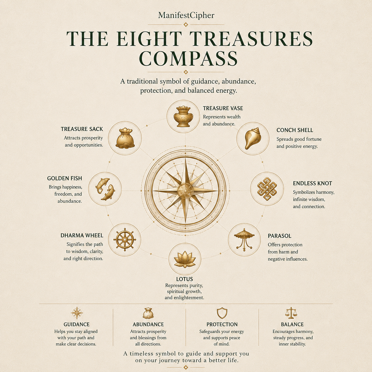 Opportunity & Direction Compass Necklace