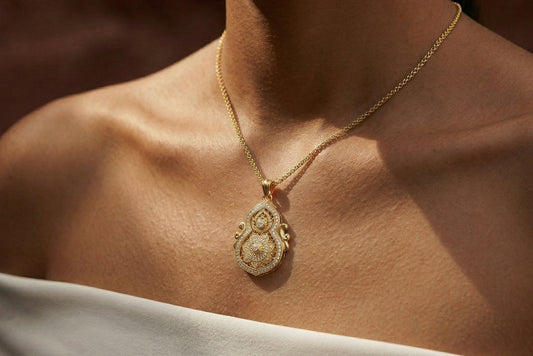 Protection & Good Fortune Gourd Necklace