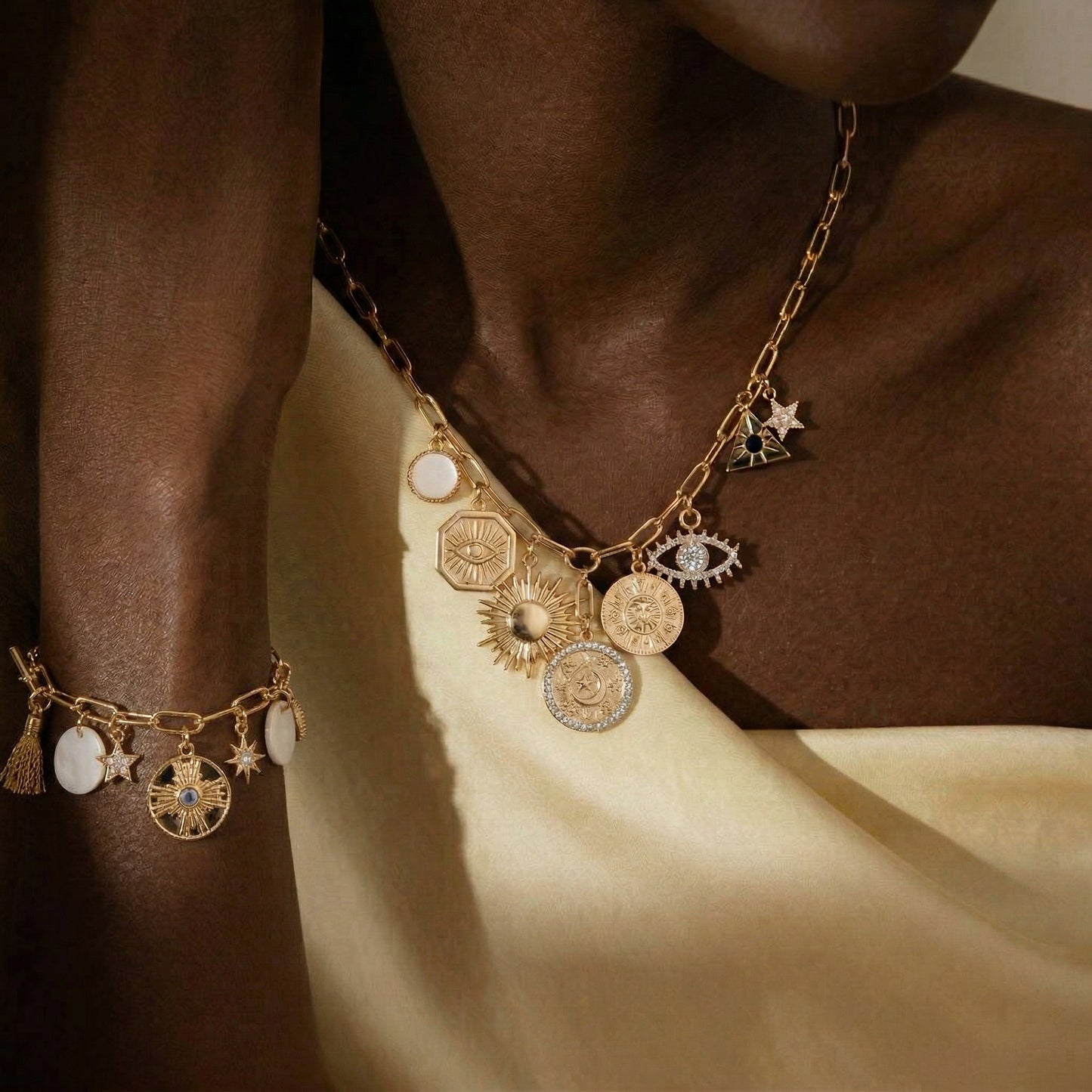 Love & Presence Moon Star Jewelry Set