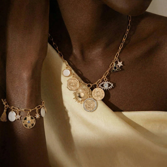 Love & Presence Moon Star Jewelry Set