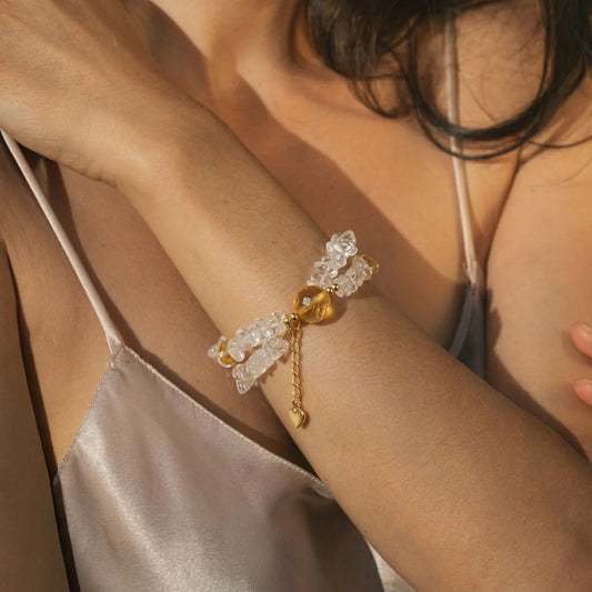 Wealth Growth Citrine Quartz Bracelet