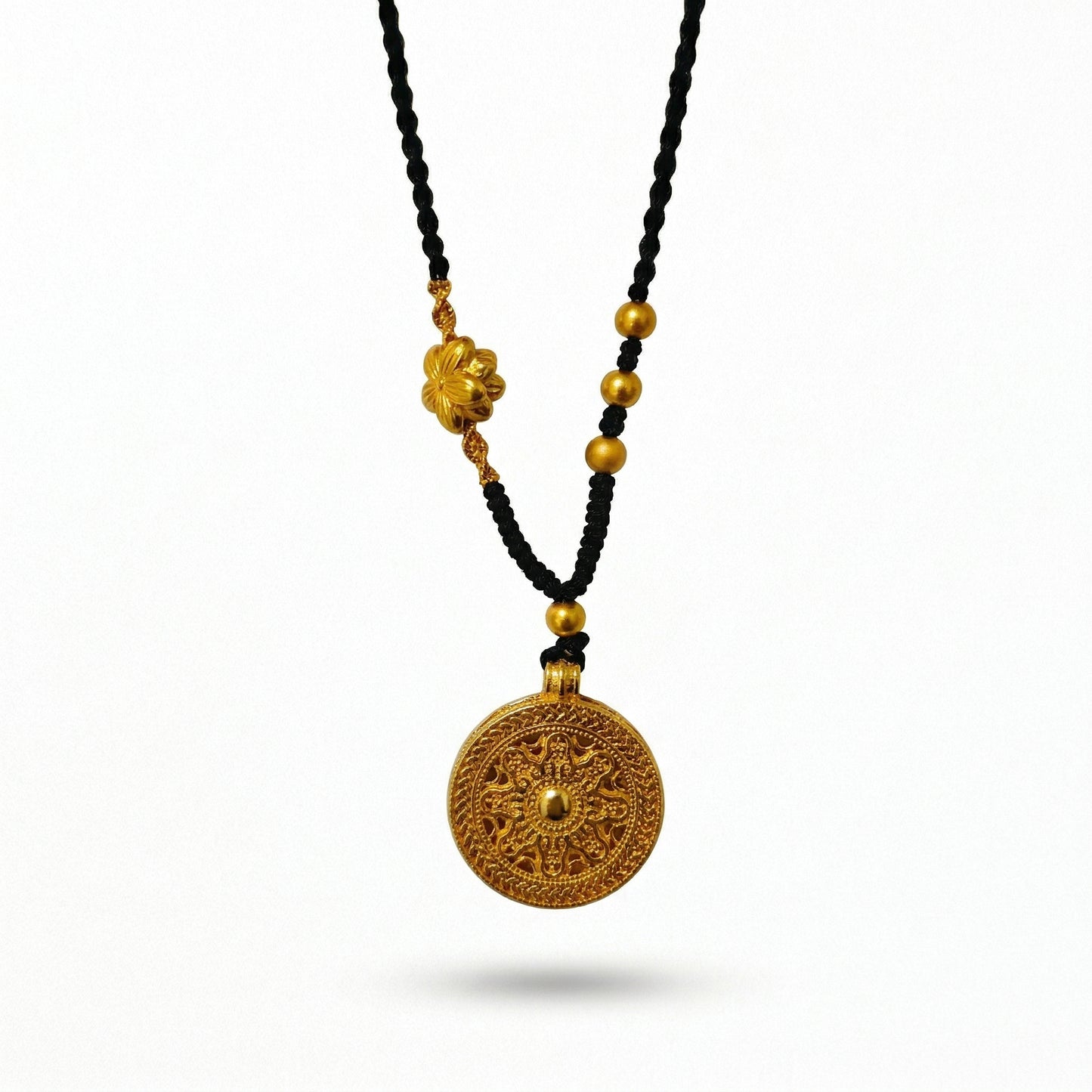 Clear Direction Protection Compass Necklace