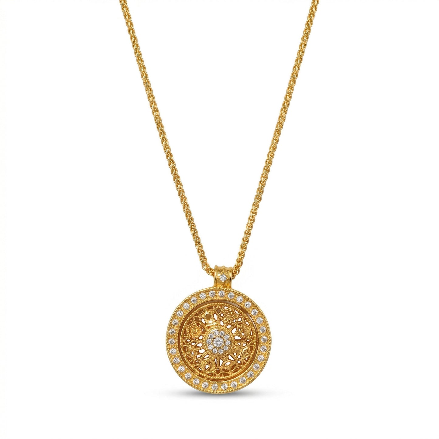 Opportunity & Direction Compass Necklace