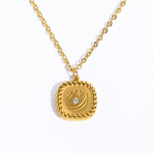 Love & Attraction Moon Star Necklace