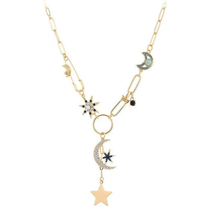 Love & Attraction Moon Star Necklace