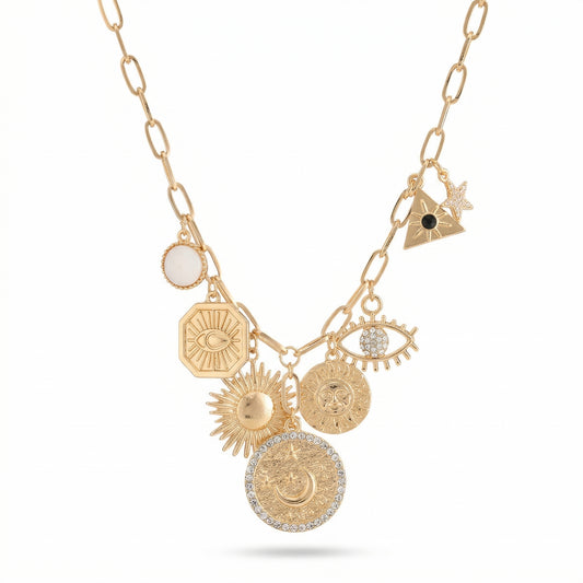 Love & Presence Moon Star Jewelry Set