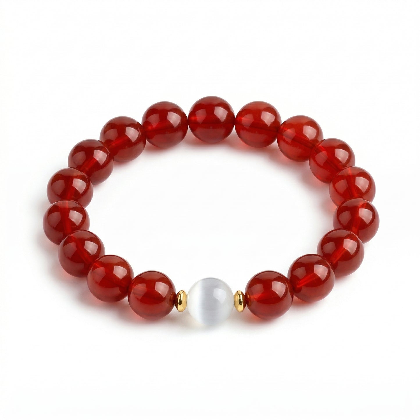 Graceful Fortune Agate Bracelet