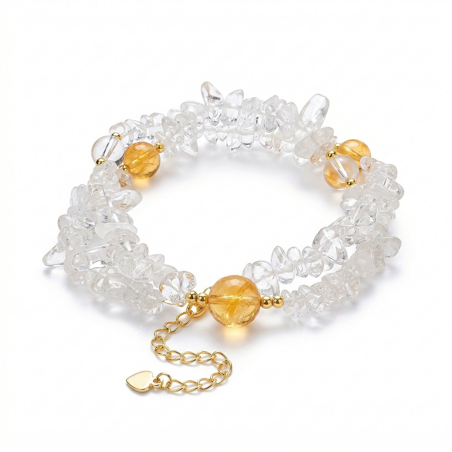 Wealth Growth Citrine Quartz Bracelet