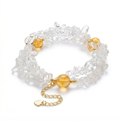 Wealth Growth Citrine Quartz Bracelet